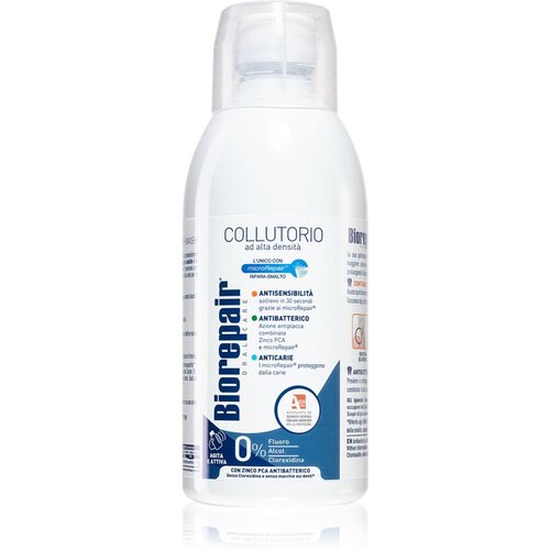 Biorepair Mouthwash 3 in 1 ustna voda proti zobnim oblogam 500 ml Cene