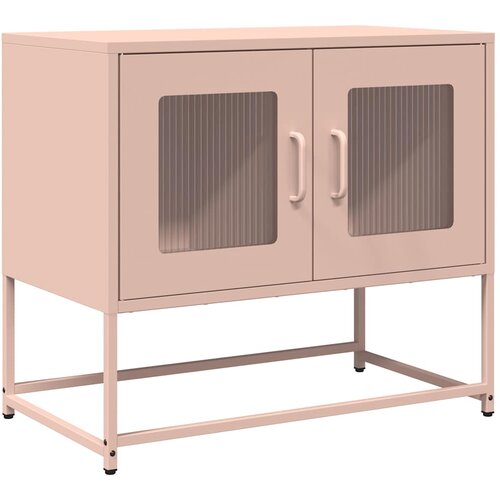 Maison Chic TV omarica - TV enota - Televizijska omarica roza 68x39x60,5 cm Hladno valjano jeklo, (21701819) Cene