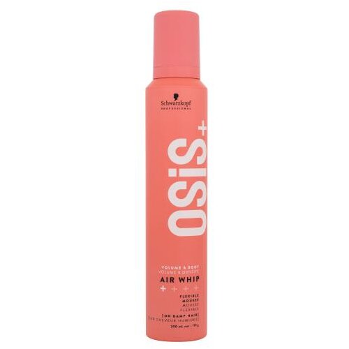 Schwarzkopf Professional Osis+ Air Whip Flexible Mousse oblikovanje pričeske nizka fiksacija 200 ml za ženske Cene