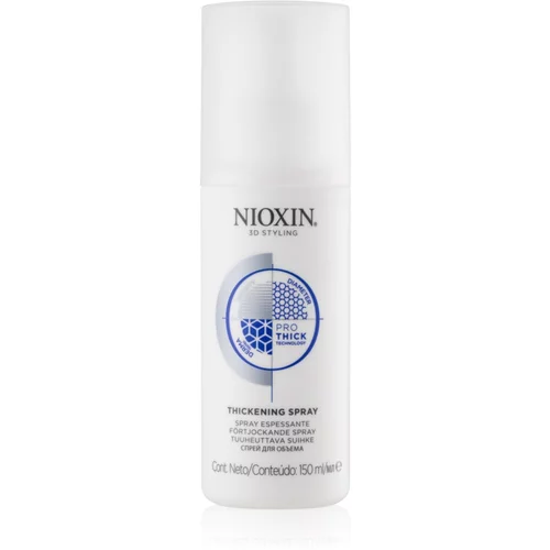Nioxin 3D Styling Pro Thick pršilo za fiksiranje za vse tipe las 150 ml