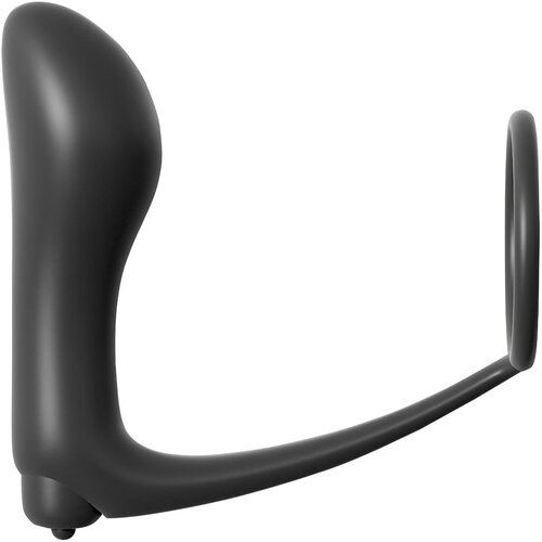 Pipedream Analfantasy - analni vibrator za prste s prstenom za penis (crni) Cijene