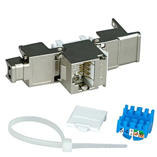 Schrack Modul RJ-45 kat. 6A 10G STP (SFB) HSEMRJ6GS2 Cene