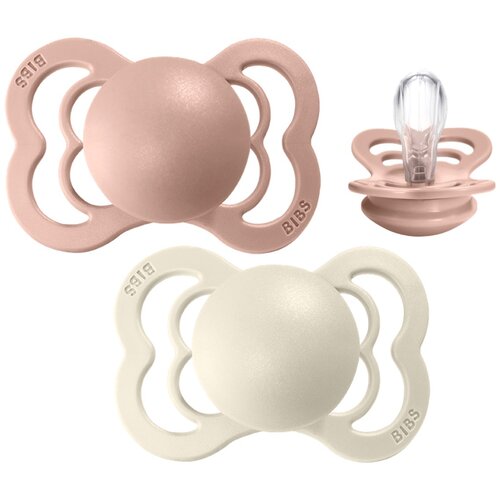 Bibs duda varalica - silikon Supreme (silikon) - Ivory/Blush (vel.2) BIBS-SUP-S-IB-2 Cijene