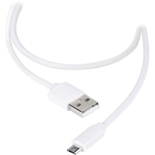 Vivanco USB kabel USB 2.0 USB-A vtič\, USB-mikro-B vtič 1.20 m bela 36252, (20460077) Cene