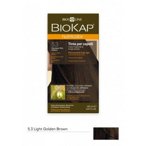 Biokap Farba za kosu 5.3 svetlo zlatno smeđa Cene