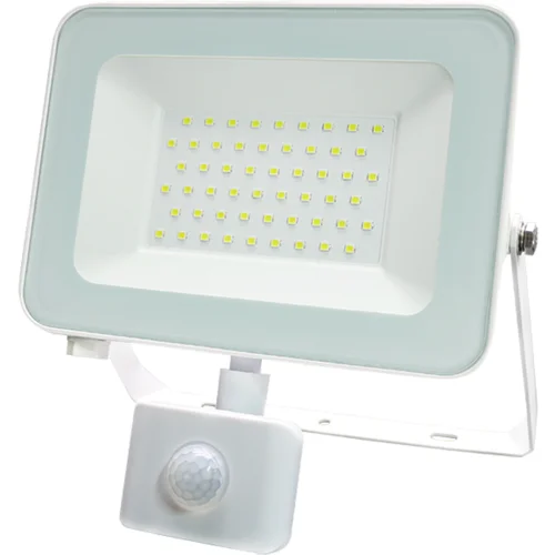 Greentech LED senzorski reflektor (4.520 lm, IP65, Barva ohišja: Bela) productname.garantie.plussign BAUHAUS garancija 5 let za naprave na električni ali motorni pogon