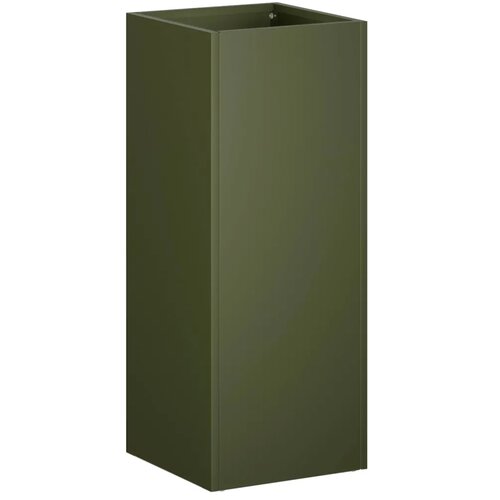  Vrtna saksija 2 kom. Maslinastozelena 20 x 20 x 40 cm - Maslinastozelena 20 x 20 x 40 cm 2 Slike