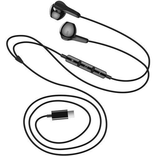 LINQ Magnetne slušalke USB C z mikrofonom in gumbi za upravljanje, Črna, (5000019271) Cene