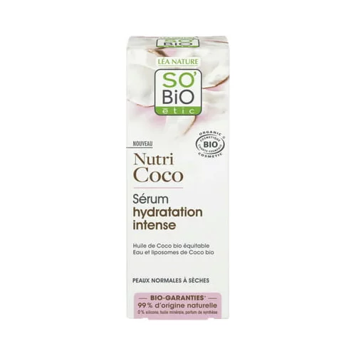 SO’BiO étic nutri Coco intenzivni hidratantni serum