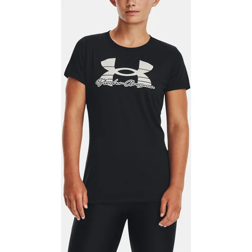 Under Armour T-Shirt UA Tech Solid Script SSC-BLK - Women