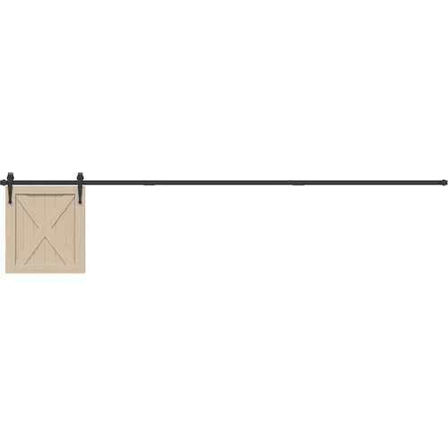 Furnova Komplet drsnih vrat omarice 244 cm ogljikovo jeklo, (21944756) Furnova Komplet drsnih vrat omarice 244 cm ogljikovo jeklo, (21944756)