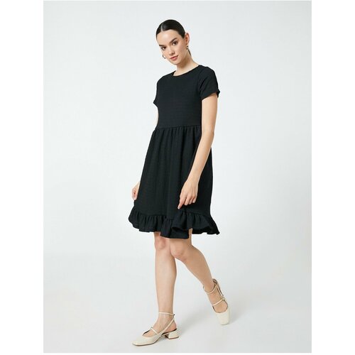 Koton Dress - Black - Ruffle both Slike