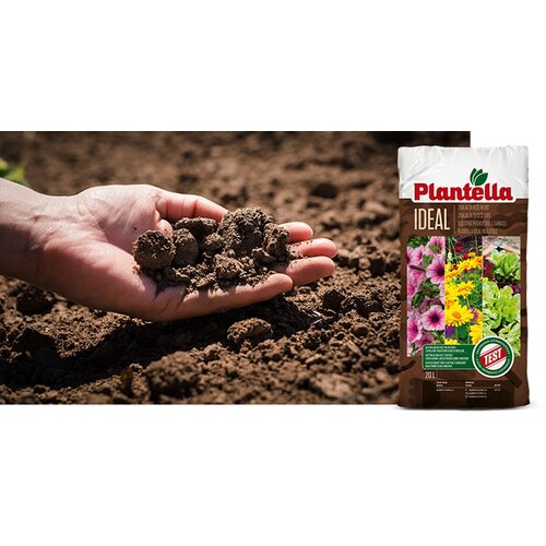 Plantella zemlja za cveće ideal 10l Slike