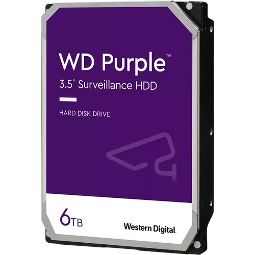 Western Digital HDD Video Surveillance WD Purple 6TB CMR, 3.5''