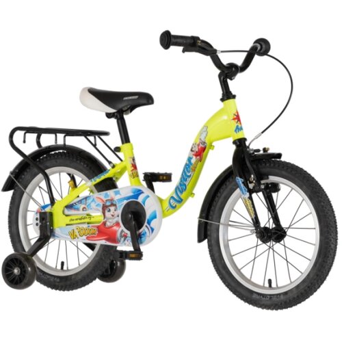 Visitor Bicikl kids aviator 16" 9" v-brake kontra 105-125cm (16") neon žuti Cene