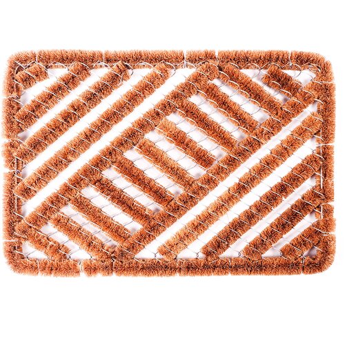 Linder Exclusiv Otirač za ulaz od prirodnih kokosovih vlakana s metalnim okvirom 60 &times; 40 cm COLOMBO Cijene