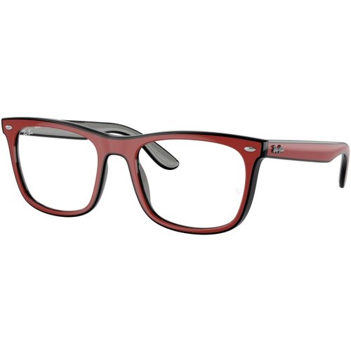 Ray-ban RX7209 8212 L (55) Rdeča/Kristalna Slike