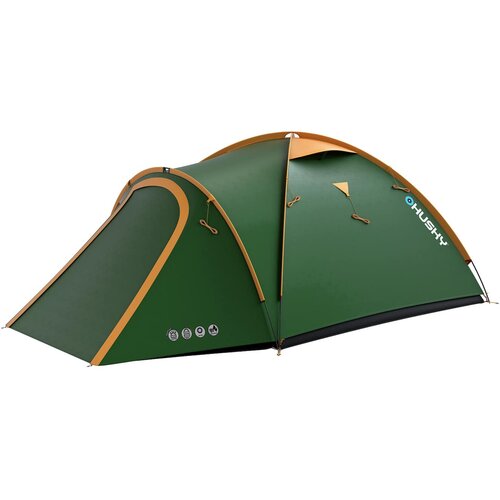 Husky Tent Outdoor Bizon 4 classic green Slike