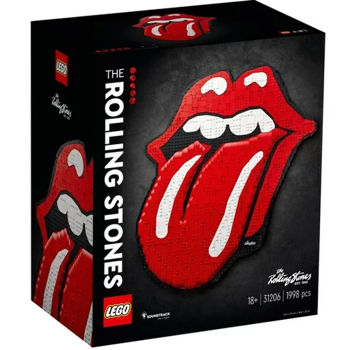ODPRTA_EMBALAŽA LEGO ART The Rolling Stones 31206