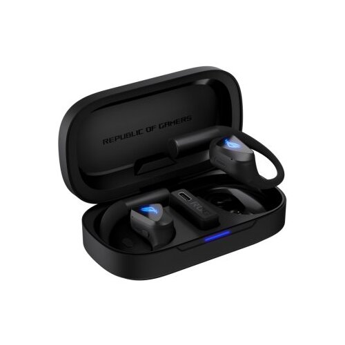 Asus Slu&amp;scaron;alke ROG Cetra Open Wireless, 2.4 GHz, BT 6.0, IPX5 Slike