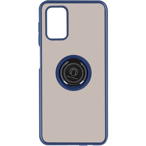 AVIZAR Ovitek z prstanom za Galaxy A02s in A03s - hrbtna stran z motno za&scaron;cito proti prstnim odtisom, združljivo z magnetnim stojalom - modra, (20719122) Cene
