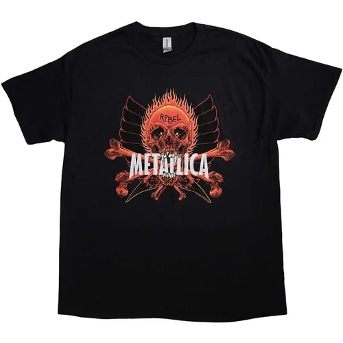 Metallica Košulja Rebel Unisex Black M