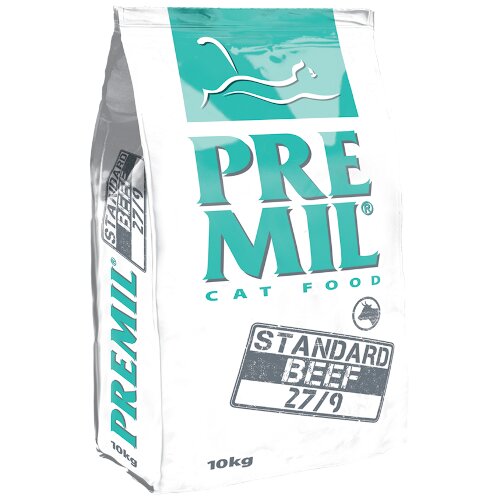 Premil Suva hrana za odrasle mačke sa ukusom govedine, 10 kg Slike
