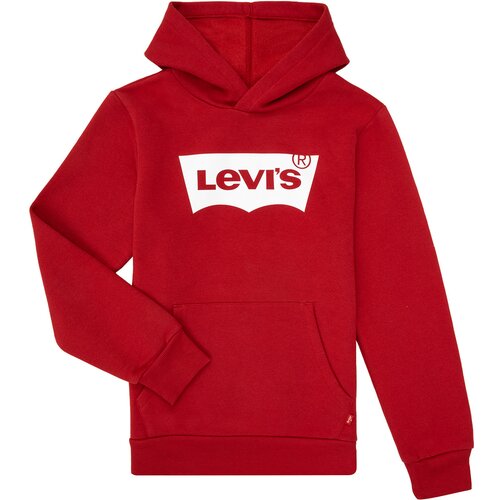 Levi&amp;#039;s BATWING SCREENPRINT HOODIE Red Slike