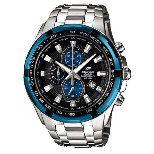 Casio Mu&amp;scaron;ki sat Edifice srebrni Slike
