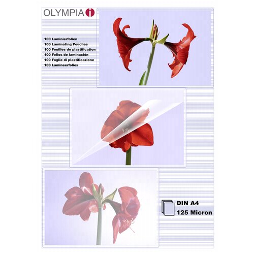 Olympia 1x100 Laminating pouches DIN A4 125 micron 9176 Cijene