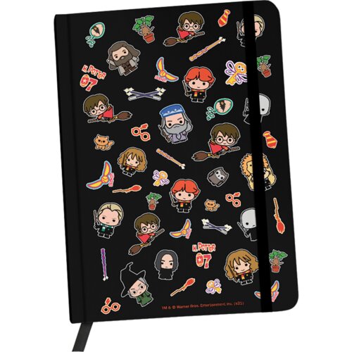 HARRY POTTER Notes 026 Rokovnik, A5, 96 listova, Crni Cijene