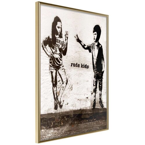  Poster - Banksy: Rude Kids 40x60 Slike