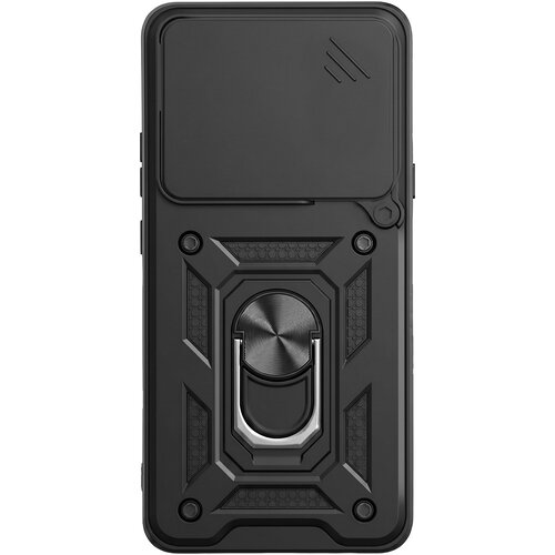 AVIZAR Etui za Motorola Signature s Prstanastim Stojalom in Pokrovčkom Kamere, Črna, (5000275559) Cene