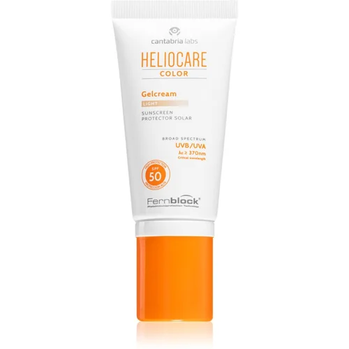 Heliocare color gelcream SPF50 zaščitna gel krema 50 ml odtenek light za ženske