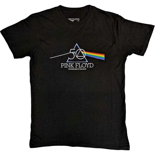 Pink Floyd Košulja 50th Prism Logo Black M