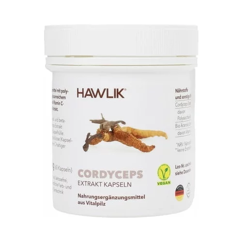 Hawlik bio Cordyceps CS-4 ekstrakt - kapsule - 60 kaps.