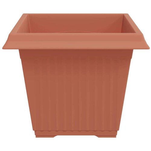  Kvadratna saksija za cvijeće 24 pcs Crvena cigla Slike