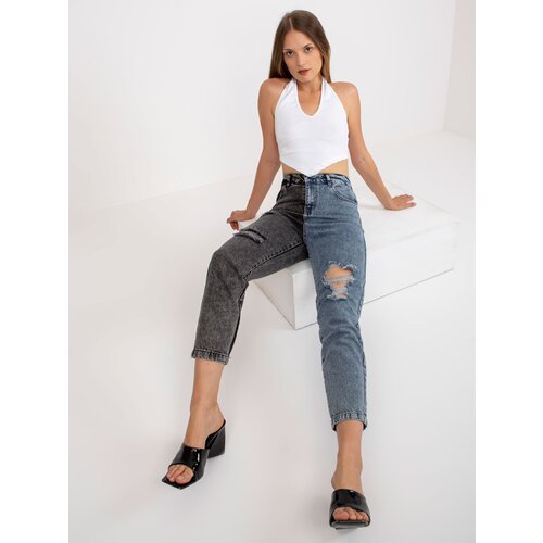 RUE PARIS Trousers jeans-RO-SP-PNT-01-1.70-black-blue Cijene