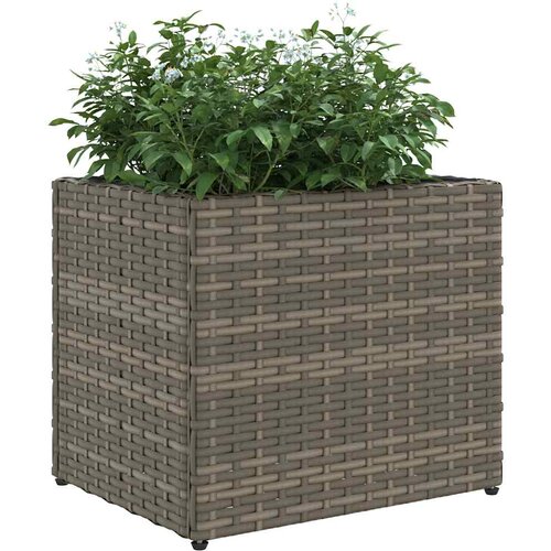  Vrtne sadilice 2 kom siva 36 x 30 x 32 cm od poliratana Slike