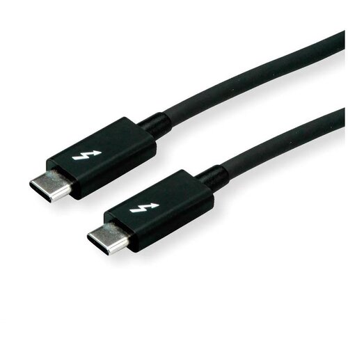 Roline Thunderbolt™ 3 Cable 20GBit/s 5A M/M crna 2 m Cene