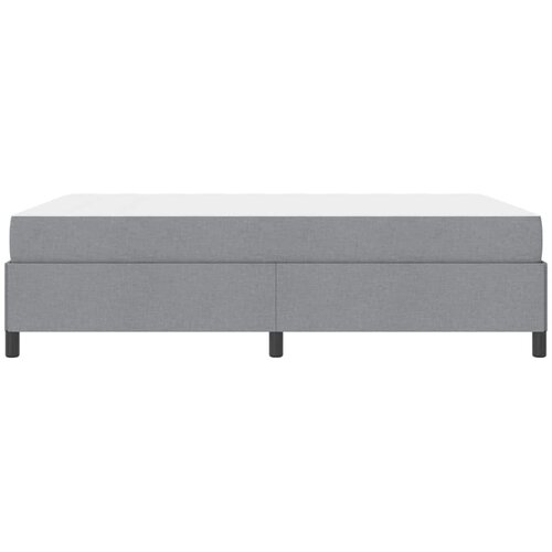  s opruga kutije Svijetlo siva 140 x 190 cm tkanina Slike