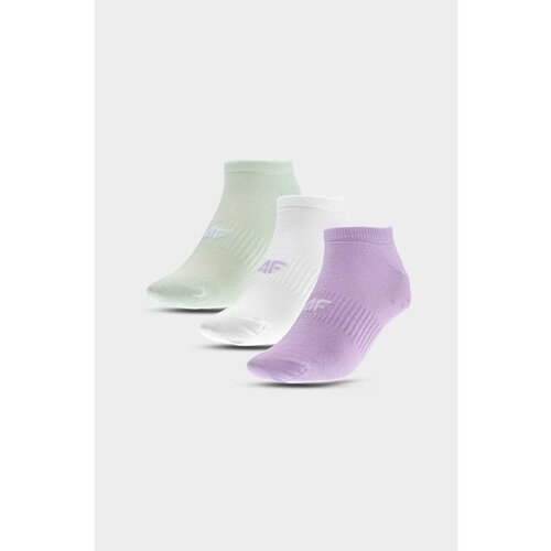 4f Casual Ankle Socks Women 3 Pairs Multicolor WMM00USO Slike