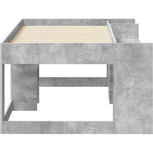  Krevet za djecu s ladicama Betonska siva 80 x 160 cm Slike