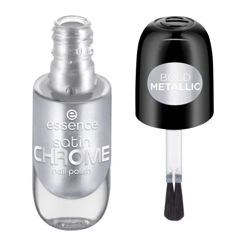 Essence Satin Chrome Nail Polish - 04 SteelGPT