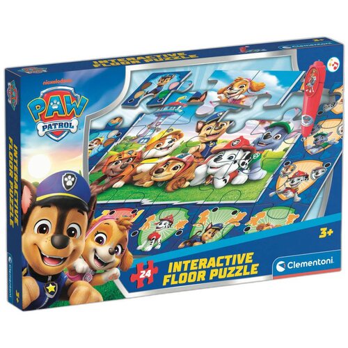 Clementoni Paw Patrol interaktivna podna slagalica od 24 dijela - Slike