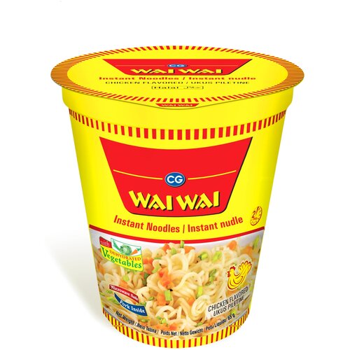 Wai Wai instant nudle u čaši ukus piletine 65g Cene