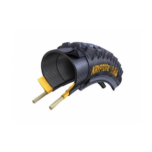 Continental guma spoljašnja 27.5x2.4 kryptotal-f downhill supersoft black/black skin kevlar Slike