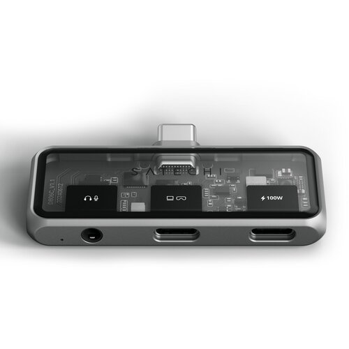 Satechi USB-C PD Mobile XR Hub & 3.5mm Audio space grey Cijene