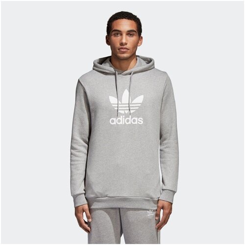 Adidas Puloverji Trefoil Warm UP Siva Slike