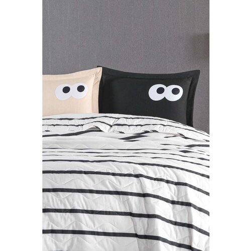  funny - black, brown blackbrown double bedspread set Cene